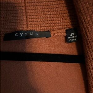 Cyrus Terracotta Knitwear